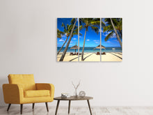 Laden Sie das Bild in den Galerie-Viewer, Leinwandbild 3-teilig Mauritius