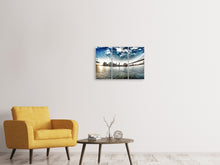 Laden Sie das Bild in den Galerie-Viewer, Leinwandbild 3-teilig Brooklyn Bridge From The Other Side