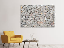 Laden Sie das Bild in den Galerie-Viewer, Leinwandbild 3-teilig Grunge-Stil Mauer