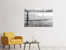 Laden Sie das Bild in den Galerie-Viewer, Leinwandbild 3-teilig Golden Gate Brücke