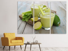 Laden Sie das Bild in den Galerie-Viewer, Leinwandbild 3-teilig Smoothie