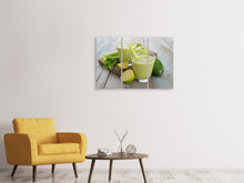 Laden Sie das Bild in den Galerie-Viewer, Leinwandbild 3-teilig Smoothie