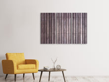 Laden Sie das Bild in den Galerie-Viewer, Leinwandbild 3-teilig Holzwand