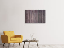 Laden Sie das Bild in den Galerie-Viewer, Leinwandbild 3-teilig Holzwand