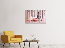 Laden Sie das Bild in den Galerie-Viewer, Leinwandbild 3-teilig Spa + Buddha