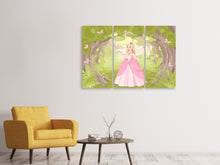 Laden Sie das Bild in den Galerie-Viewer, Leinwandbild 3-teilig Princess