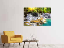 Laden Sie das Bild in den Galerie-Viewer, Leinwandbild 3-teilig Nationalpark Si Nakharin