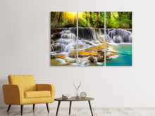 Laden Sie das Bild in den Galerie-Viewer, Leinwandbild 3-teilig Nationalpark Si Nakharin
