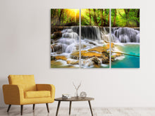 Laden Sie das Bild in den Galerie-Viewer, Leinwandbild 3-teilig Nationalpark Si Nakharin