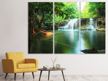 Laden Sie das Bild in den Galerie-Viewer, Leinwandbild 3-teilig Element Wasser