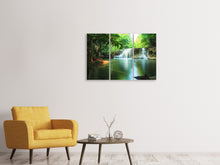 Laden Sie das Bild in den Galerie-Viewer, Leinwandbild 3-teilig Element Wasser