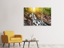 Laden Sie das Bild in den Galerie-Viewer, Leinwandbild 3-teilig Naturschönheit