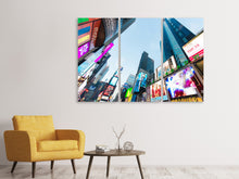Laden Sie das Bild in den Galerie-Viewer, Leinwandbild 3-teilig Shopping in NYC