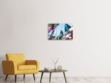Laden Sie das Bild in den Galerie-Viewer, Leinwandbild 3-teilig Shopping in NYC