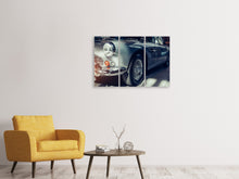 Laden Sie das Bild in den Galerie-Viewer, Leinwandbild 3-teilig Classic Car