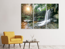 Laden Sie das Bild in den Galerie-Viewer, Leinwandbild 3-teilig Naturschauspiel