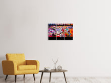Laden Sie das Bild in den Galerie-Viewer, Leinwandbild 3-teilig Graffiti Kunst
