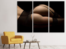 Laden Sie das Bild in den Galerie-Viewer, Leinwandbild 3-teilig Strapse