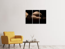Laden Sie das Bild in den Galerie-Viewer, Leinwandbild 3-teilig Strapse