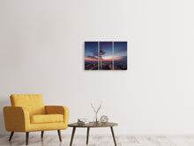 Laden Sie das Bild in den Galerie-Viewer, Leinwandbild 3-teilig Berlin