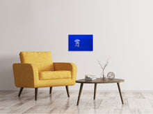 Laden Sie das Bild in den Galerie-Viewer, Leinwandbild Leuchtende Qualle