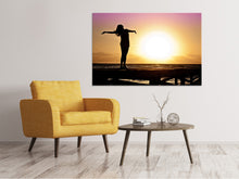 Laden Sie das Bild in den Galerie-Viewer, Leinwandbild Freiheit am Meer