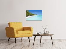 Laden Sie das Bild in den Galerie-Viewer, Leinwandbild Strand Spaziergang