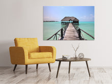 Laden Sie das Bild in den Galerie-Viewer, Leinwandbild Strand Paradies