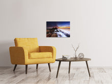 Laden Sie das Bild in den Galerie-Viewer, Leinwandbild Naturgewalt Wasser