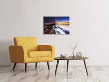 Laden Sie das Bild in den Galerie-Viewer, Leinwandbild Naturgewalt Wasser