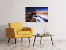Laden Sie das Bild in den Galerie-Viewer, Leinwandbild Naturgewalt Wasser