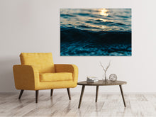 Laden Sie das Bild in den Galerie-Viewer, Leinwandbild Die Wasseroberfläche