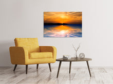 Laden Sie das Bild in den Galerie-Viewer, Leinwandbild Fantastische Abendstimmung