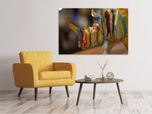 Laden Sie das Bild in den Galerie-Viewer, Leinwandbild Buntes Rino