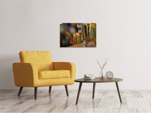 Laden Sie das Bild in den Galerie-Viewer, Leinwandbild Buntes Rino