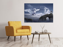 Laden Sie das Bild in den Galerie-Viewer, Leinwandbild Pegasus