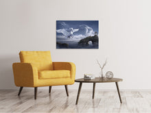 Laden Sie das Bild in den Galerie-Viewer, Leinwandbild Pegasus