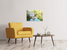 Laden Sie das Bild in den Galerie-Viewer, Leinwandbild Spielende Prinzessin