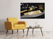 Laden Sie das Bild in den Galerie-Viewer, Leinwandbild Piraten Plan
