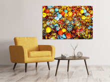 Laden Sie das Bild in den Galerie-Viewer, Leinwandbild Glaskugeln