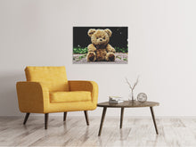 Laden Sie das Bild in den Galerie-Viewer, Leinwandbild Love Teddy