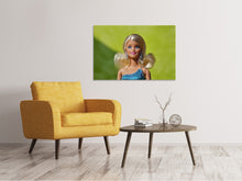 Laden Sie das Bild in den Galerie-Viewer, Leinwandbild Meine Lieblingspuppe