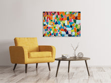 Laden Sie das Bild in den Galerie-Viewer, Leinwandbild Mosaik Steine