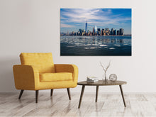 Laden Sie das Bild in den Galerie-Viewer, Leinwandbild New York im Winter