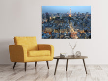 Laden Sie das Bild in den Galerie-Viewer, Leinwandbild Paris am Abend