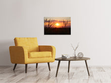 Laden Sie das Bild in den Galerie-Viewer, Leinwandbild Entzückender Sonnenuntergang