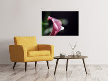 Laden Sie das Bild in den Galerie-Viewer, Leinwandbild Calla in lila