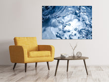 Laden Sie das Bild in den Galerie-Viewer, Leinwandbild Bewegendes Wasser