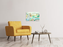 Laden Sie das Bild in den Galerie-Viewer, Leinwandbild Retro Lady