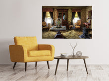 Laden Sie das Bild in den Galerie-Viewer, Leinwandbild Retro Wohnzimmer